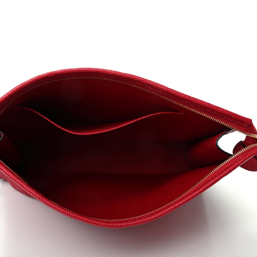 Louis Vuitton Scarlet Toiletry Pouch 26 Clutch bag Pochette Monogram Leather LV - Picture 13 of 13